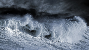 Big Atantic wave