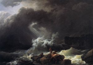 Shipwreck, by Philip Jacques de Loutherbourg, 1767