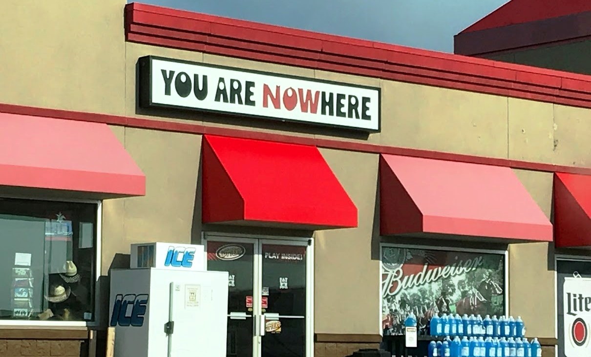Nowhere or Now Here? Nowhere or Now Here?