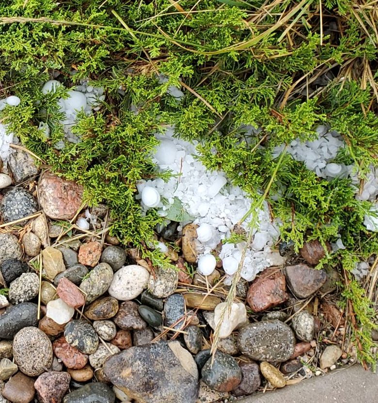 Hail, no!