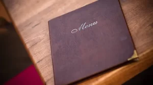 Changing the Menu