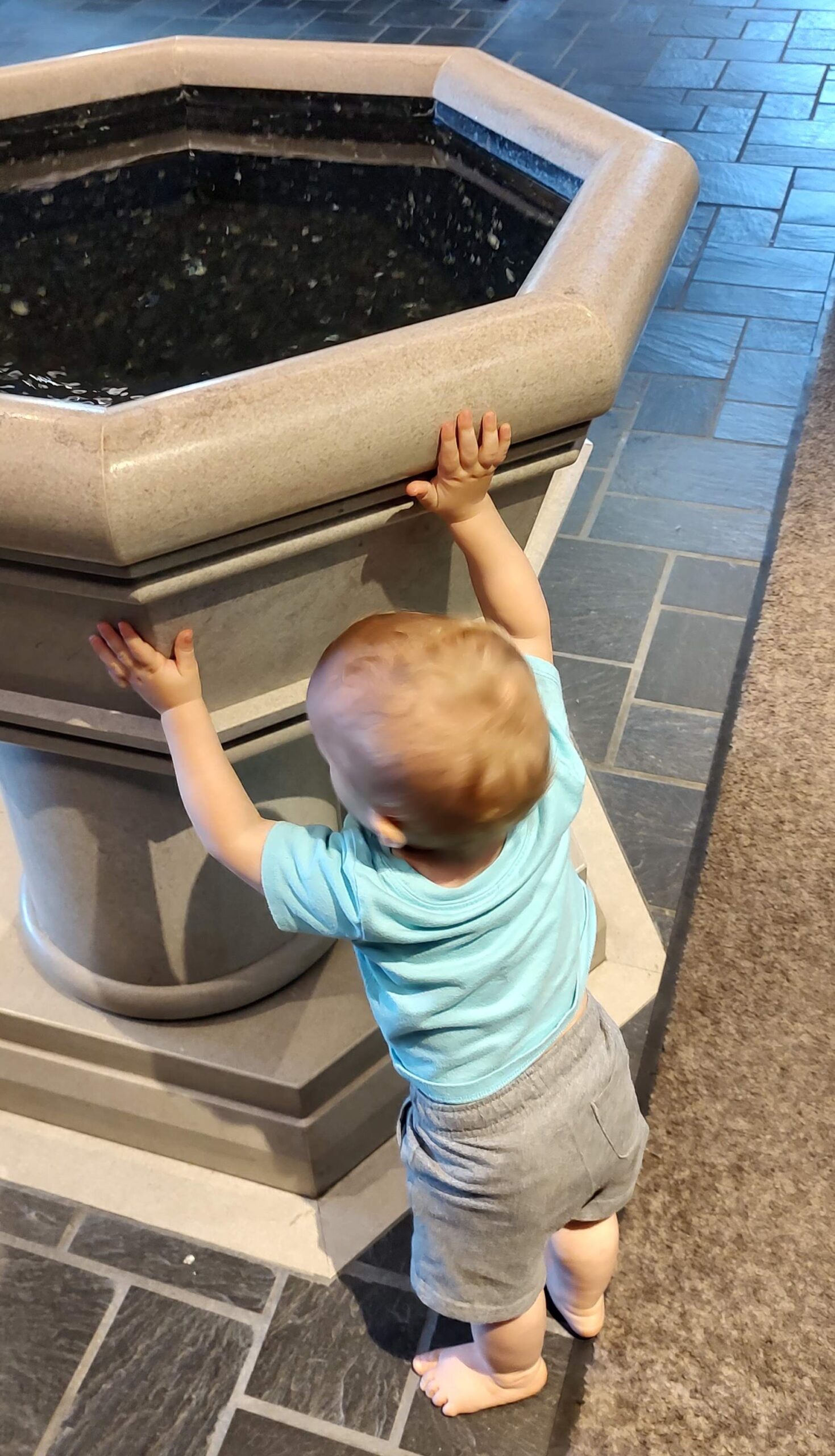 Leaning on the Font